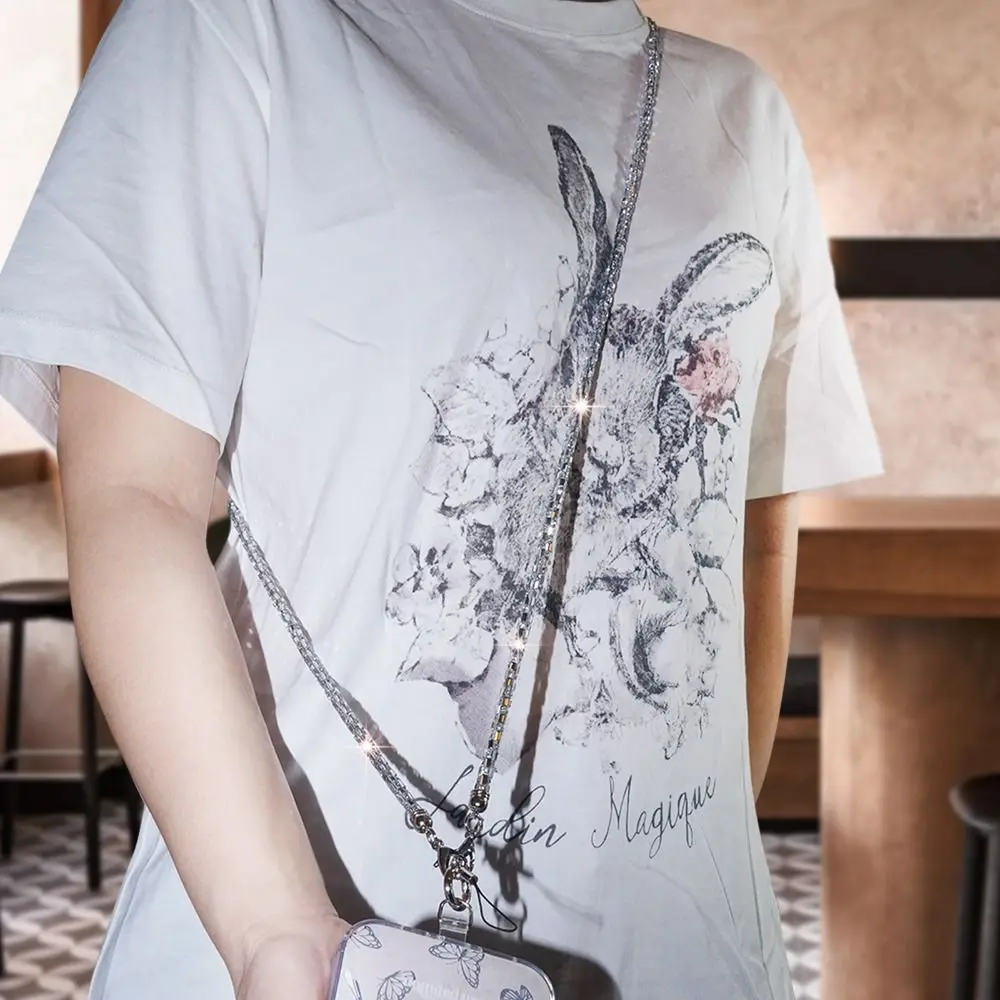 Fashion Crystal Rhinestone Phone Lanyard Bright Bling Bling Phone Anti-lost Rope Crossbody Shoulder Strap Phone Accessories
Fashion Crystal Rhinestone Phone Lanyard Bright Bling Bling Phone Anti-lost Rope Crossbody Shoulder Strap Phone Accessories