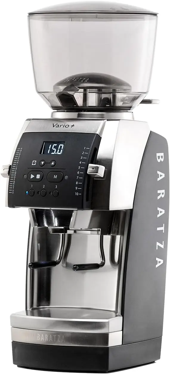 Vario+ Flat Ceramic Burr Grinder (Black)
Vario+ Flat Ceramic Burr Grinder (Black)