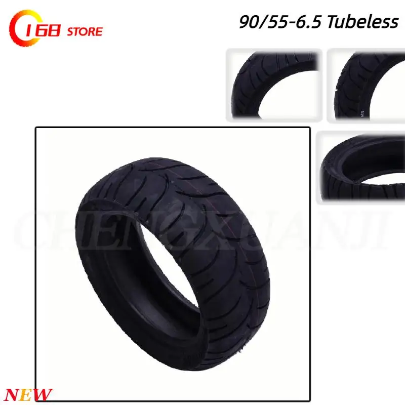 90/55-6.5 10inch Tubeless Tyre Off-road Widened Wear-resistant Tires For Electric scooter Vacuum Tyres Outdoor Cycling Part
90/55-6.5 10inch Tubeless Tyre Off-road Widened Wear-resistant Tires For Electric scooter Vacuum Tyres Outdoor Cycling Part