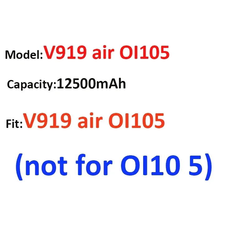 High Capacity For Onda V919 air OI105 (not For OI10 5 ) 12500mAh V919 air OI105 Laptop Battery
High Capacity For Onda V919 air OI105 (not For OI10 5 ) 12500mAh V919 air OI105 Laptop Battery