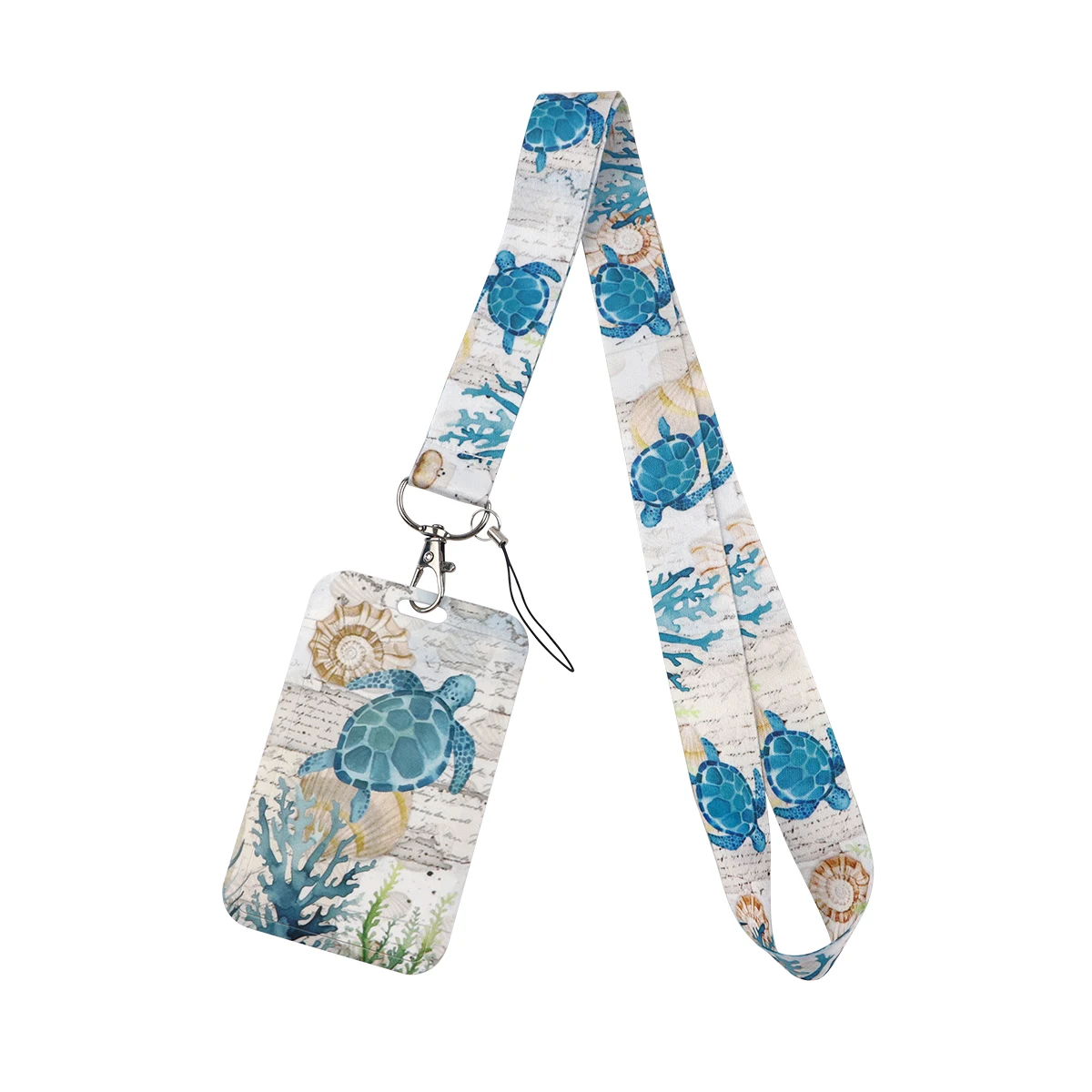 Turtle Pattern Neck Strap Women Keychain Badge Holder ID Card Pass Hang Rope Lariat Lanyard for Key Rings Accessories
Turtle Pattern Neck Strap Women Keychain Badge Holder ID Card Pass Hang Rope Lariat Lanyard for Key Rings Accessories