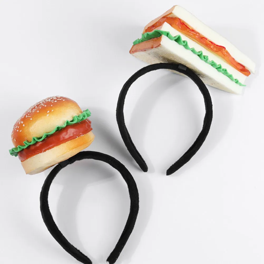 2Pcs Hamburger Headband Food Themed Hair Accessory for Women Costume Party Cosplay Halloween Christmas Festival Dress Up
2Pcs Hamburger Headband Food Themed Hair Accessory for Women Costume Party Cosplay Halloween Christmas Festival Dress Up