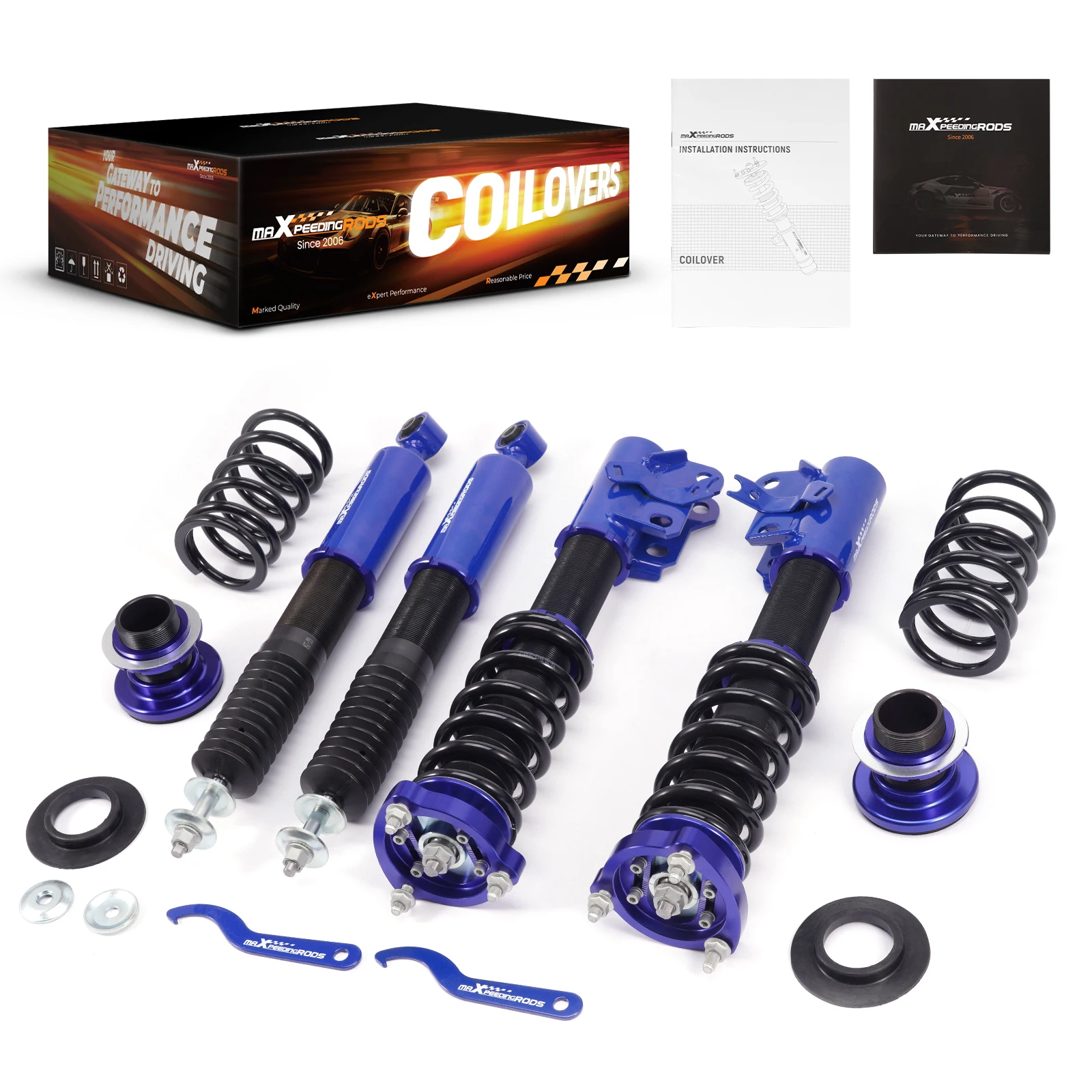 MaXpeedingrods T6 Coilover 24 Way Struts Lowering Kit For Honda Civic 2006-2011
MaXpeedingrods T6 Coilover 24 Way Struts Lowering Kit For Honda Civic 2006-2011