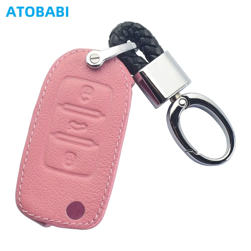 Leather Car Key Cover Folding Remote Fobs Case For VW Volkswagen Beetle Sharan UP Jetta Polo Caddy Touran Transporter Seat Skoda
Leather Car Key Cover Folding Remote Fobs Case For VW Volkswagen Beetle Sharan UP Jetta Polo Caddy Touran Transporter Seat Skoda