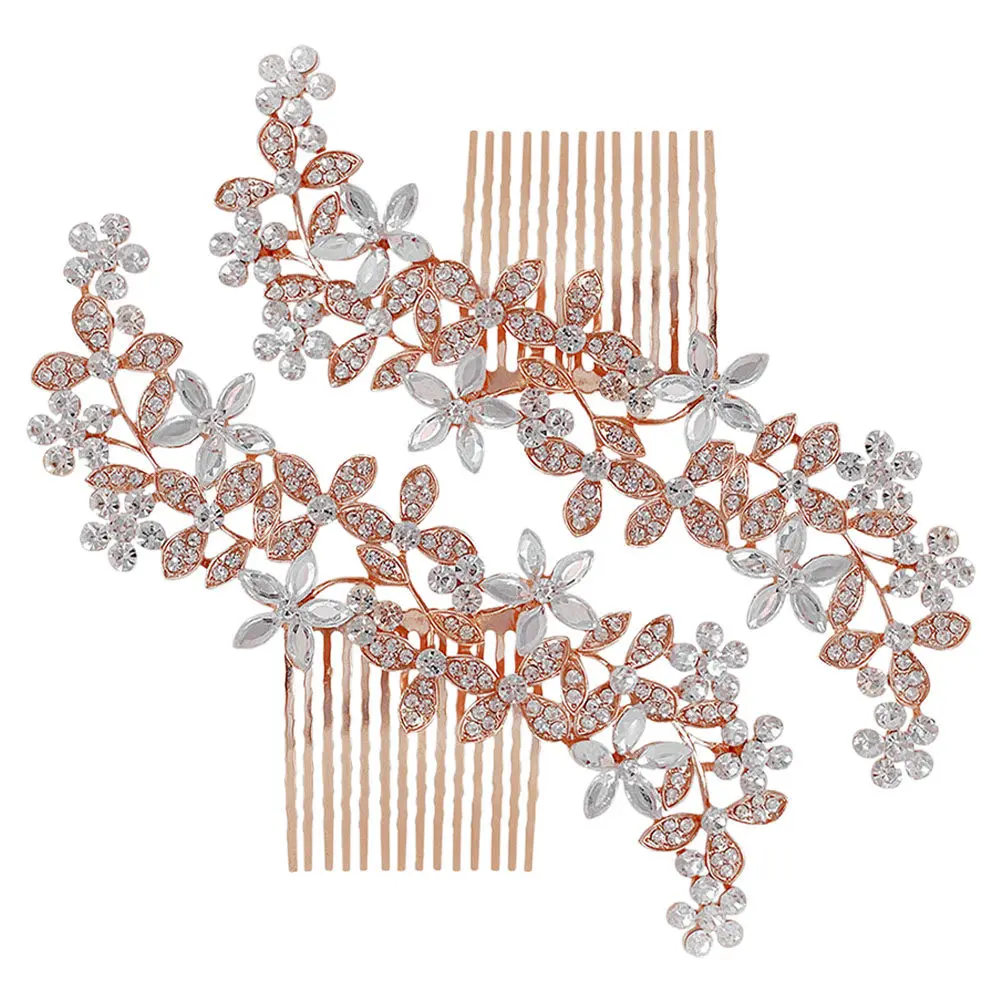 2Pcs Elegant Rhinestone Bridal Hair Comb Wedding Accessories for Women Headpiece Special Occasions Decorations
2Pcs Elegant Rhinestone Bridal Hair Comb Wedding Accessories for Women Headpiece Special Occasions Decorations