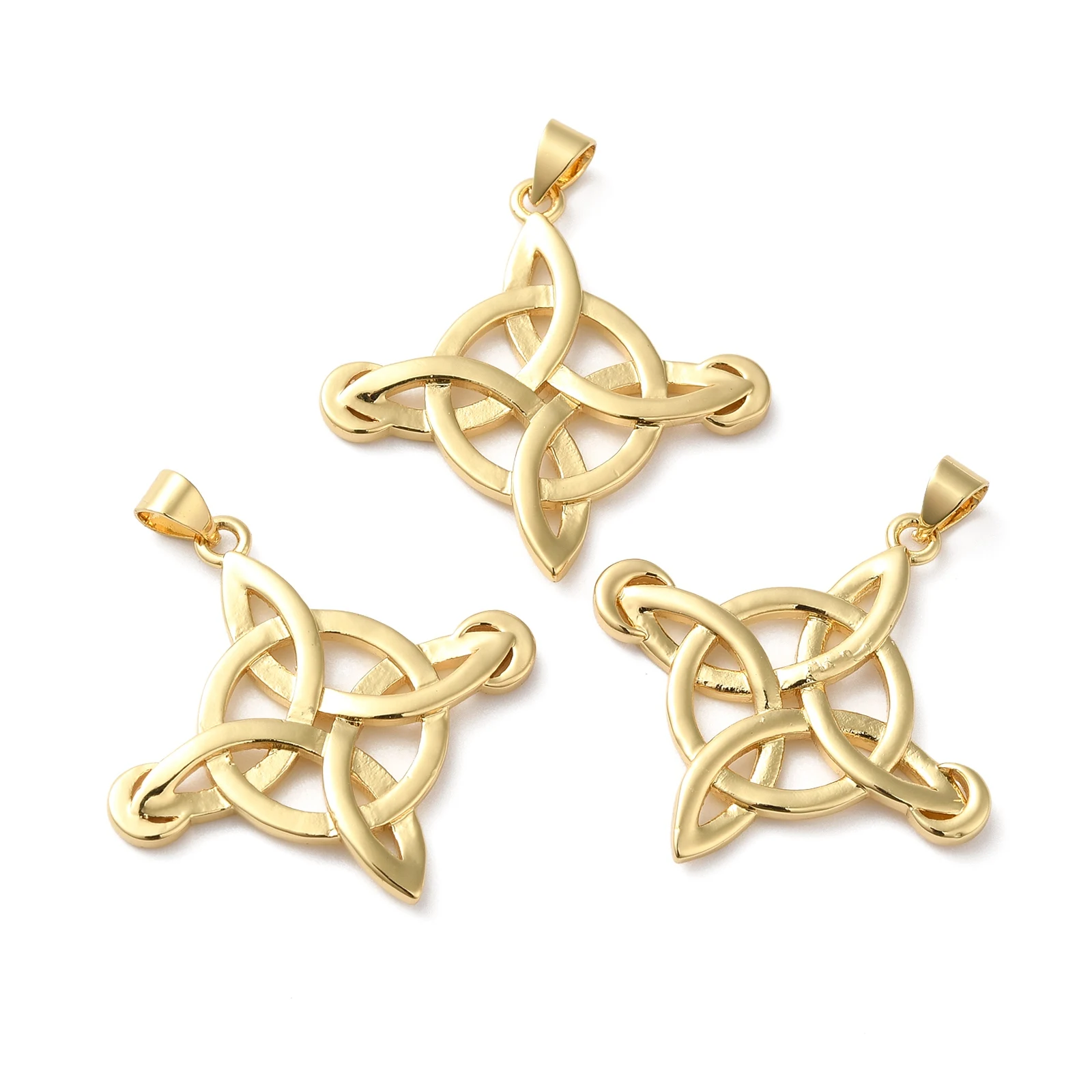 10pcs Witch Knot Charms Brass Pendants Real 18K Gold Plated For Bracelet Necklace Choker Jewelry Making Accessories 30x30x2.5mm
10pcs Witch Knot Charms Brass Pendants Real 18K Gold Plated For Bracelet Necklace Choker Jewelry Making Accessories 30x30x2.5mm