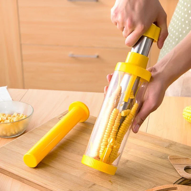 New Corn Peeler Separator Corn Stripper Cob Cutter Thresher Vegetable Sheller Fruit Tools Home Kitchen Cob Remover Cooking Tools
New Corn Peeler Separator Corn Stripper Cob Cutter Thresher Vegetable Sheller Fruit Tools Home Kitchen Cob Remover Cooking Tools