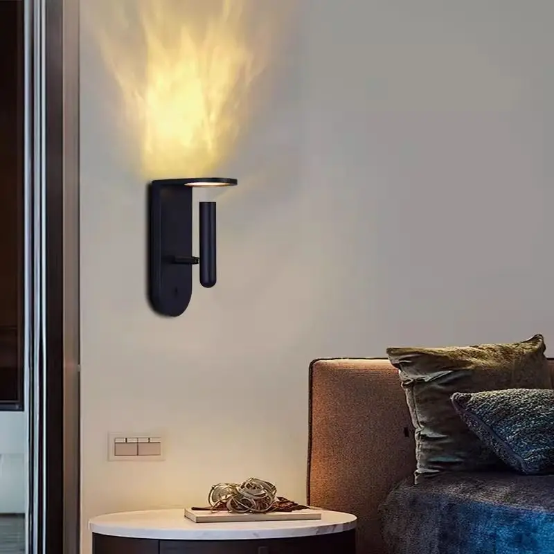 Rotatable Bedroom Bedside Wall Lamp Reading Light for Corridor Living Room Villa Indoor Lighting Led Water Ripple Ambient Lights
Rotatable Bedroom Bedside Wall Lamp Reading Light for Corridor Living Room Villa Indoor Lighting Led Water Ripple Ambient Lights