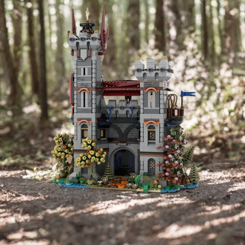 Набор строительных блоков MOC Stronghold, 1747 шт., загадочная магическая архитектура, творческий своими руками, облегчает волшебную легенду!
Набор строительных блоков MOC Stronghold, 1747 шт., загадочная магическая архитектура, творческий своими руками, облегчает волшебную легенду!