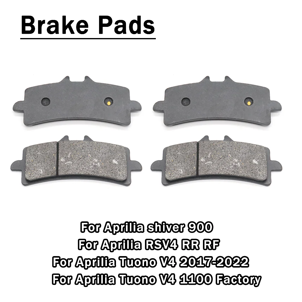 For Aprilia RSV4 RR RF Tuono V4 Shiver 900 Tuono V4 1100 2016-2022 2021 2020 2019 2018 2017 Motorcycle Front Brake Pads
For Aprilia RSV4 RR RF Tuono V4 Shiver 900 Tuono V4 1100 2016-2022 2021 2020 2019 2018 2017 Motorcycle Front Brake Pads