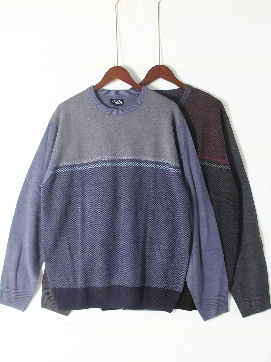 Мужской тонкий вязаный свитер свободного кроя большого размера из акрила, длинный рукав, базовый, повседневный, эластичный
Мужской тонкий вязаный свитер свободного кроя большого размера из акрила, длинный рукав, базовый, повседневный, эластичный