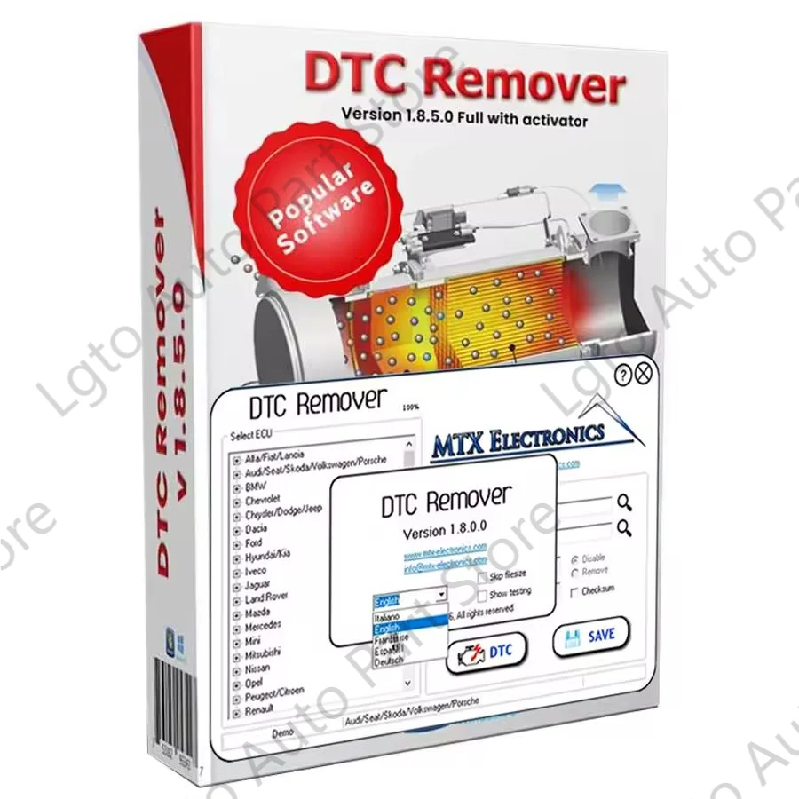 Программное обеспечение для удаления MTX DTC 1,8,5 Keygen, полное неограниченное обеспечение для Windows 7, устройство для удаления DTC 1,8,5,0 для KESS KTAG FGTECH OBD2
Программное обеспечение для удаления MTX DTC 1,8,5 Keygen, полное неограниченное обеспечение для Windows 7, устройство для удаления DTC 1,8,5,0 для KESS KTAG FGTECH OBD2