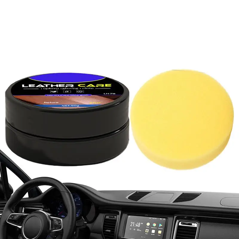 Leather Maintenance Cream Leather Care Multifunctional Cleaning Cream 50g Leather Care Multifunctional With Sponge Wipe Cleaning
Leather Maintenance Cream Leather Care Multifunctional Cleaning Cream 50g Leather Care Multifunctional With Sponge Wipe Cleaning