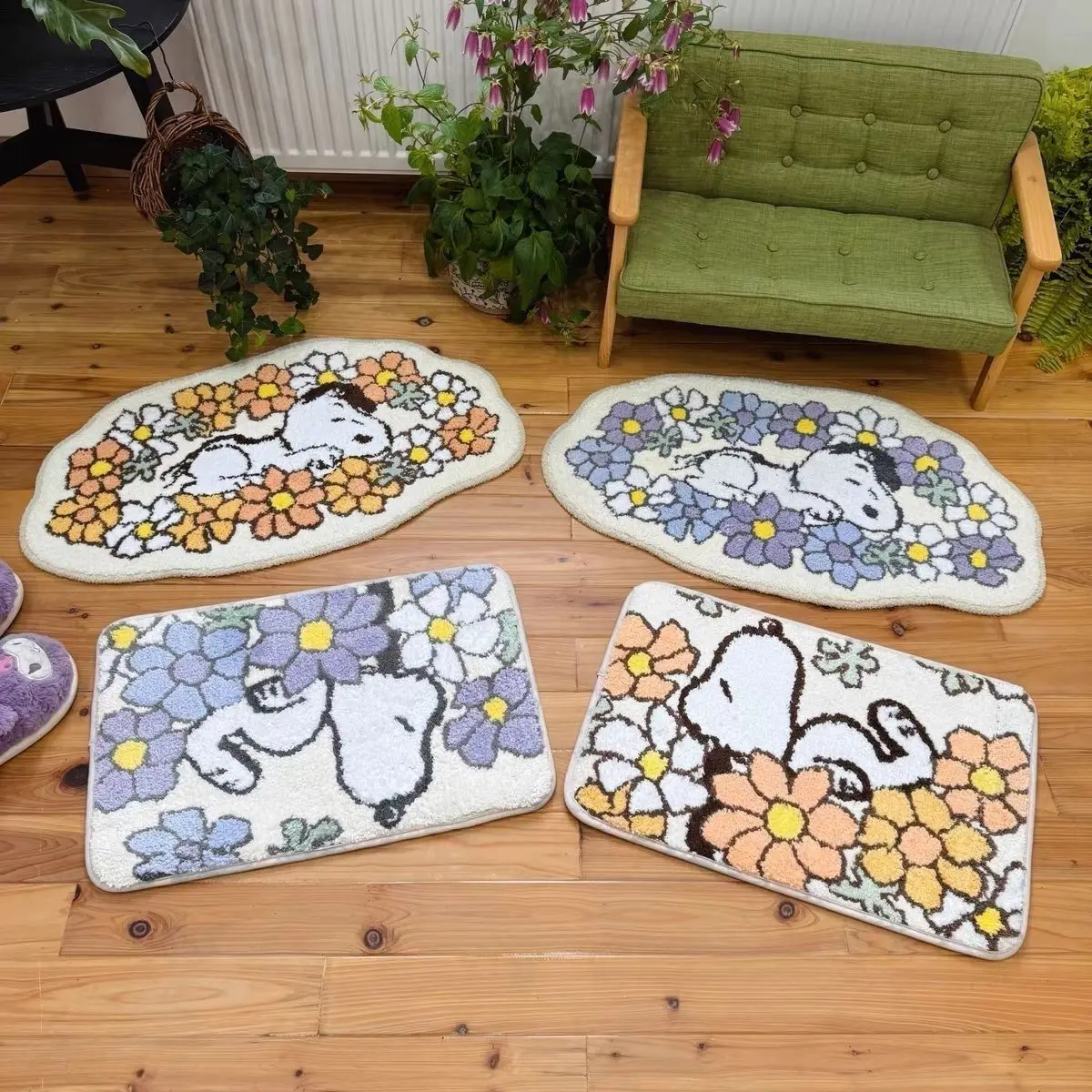 VIKAMA Cute Cartoon Snoopy Entry Door Mat Bedroom Bedside Rugs Living Room Sofa Coffee Table Floor Mat Home Decoration Outdoor
VIKAMA Cute Cartoon Snoopy Entry Door Mat Bedroom Bedside Rugs Living Room Sofa Coffee Table Floor Mat Home Decoration Outdoor
