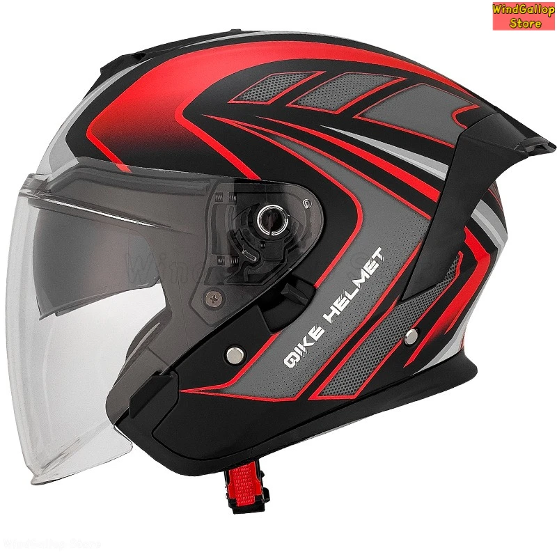 Motorcycle riding helmet three-quarter helmet safety locomotive electric vehicle breathable shock large tail helmet
Motorcycle riding helmet three-quarter helmet safety locomotive electric vehicle breathable shock large tail helmet