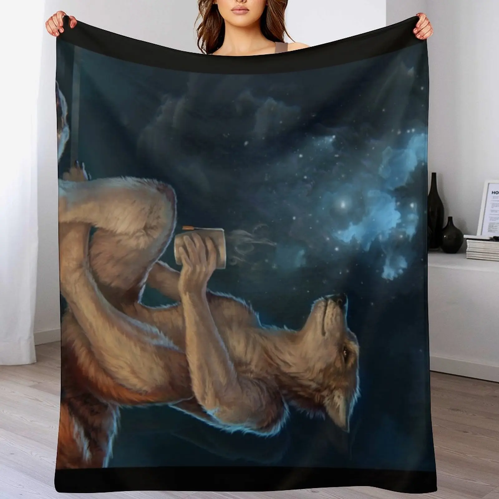 Night tea Throw Blanket Cozy Warm Blanket for Bed Room Decor
Night tea Throw Blanket Cozy Warm Blanket for Bed Room Decor