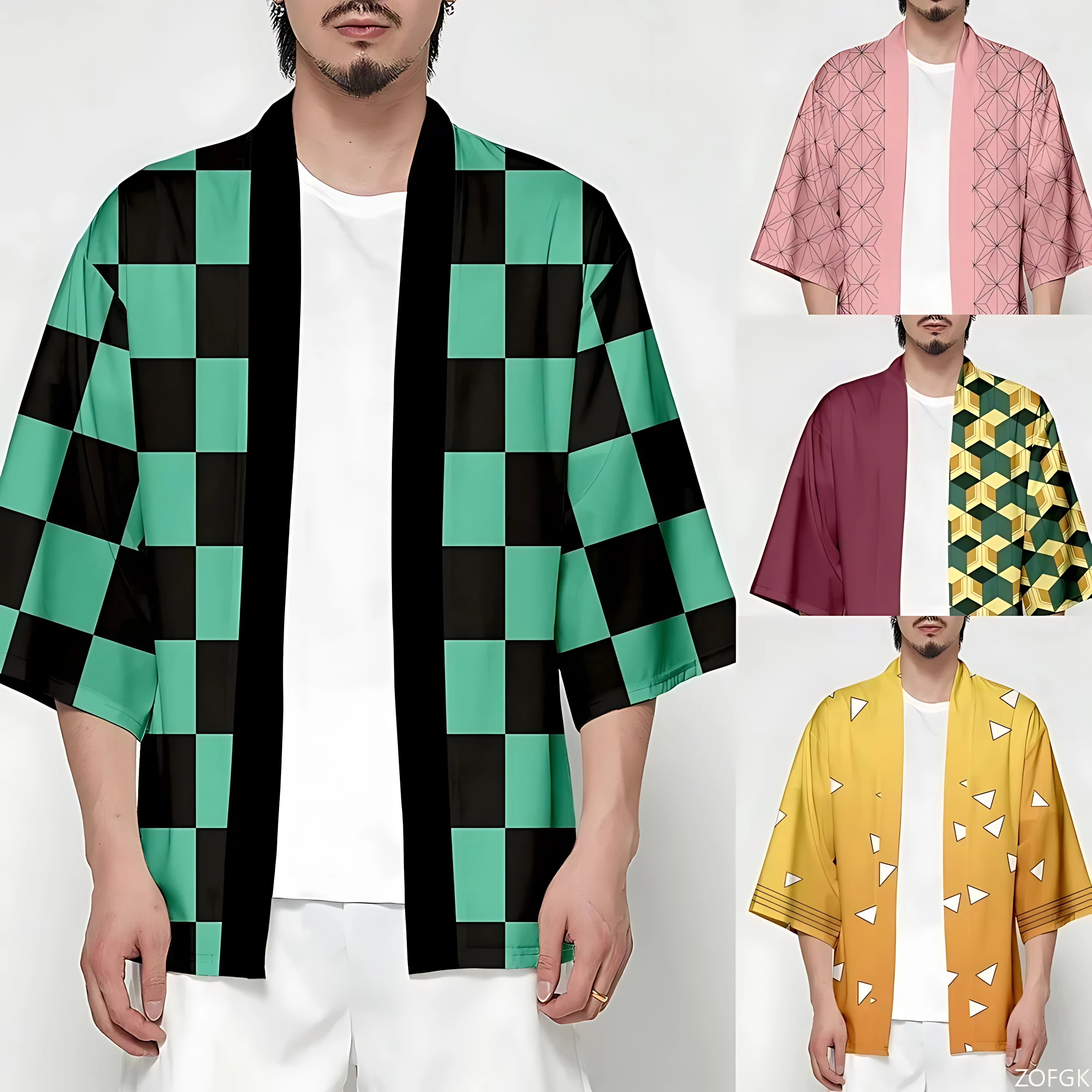 2026 Summer Men's Kimono 3D Printed Pattern Breathable Lightweight Casual Fashion Outdoor Men's Clothing
2026 Summer Men's Kimono 3D Printed Pattern Breathable Lightweight Casual Fashion Outdoor Men's Clothing