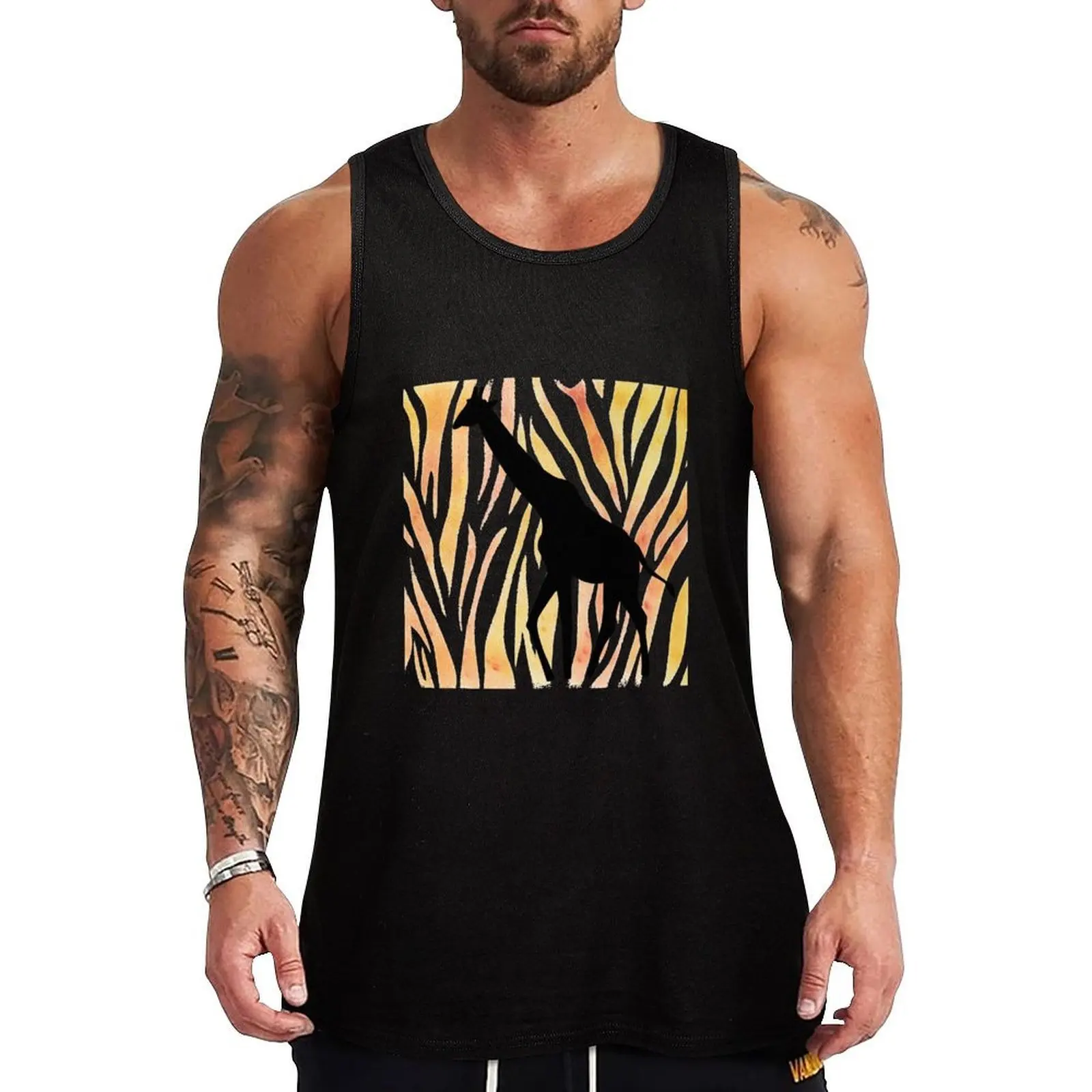 Jungle theme giraffe Tank Top Daily Work Tank Top Utility Casual Sleeveless Top
Jungle theme giraffe Tank Top Daily Work Tank Top Utility Casual Sleeveless Top