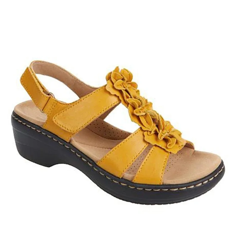Summer Sandals Women 2023 New Flower Wedge Platform Orthopedics Shoes Retro Rome Casual Comfortable Peep Toe Sandalias
Summer Sandals Women 2023 New Flower Wedge Platform Orthopedics Shoes Retro Rome Casual Comfortable Peep Toe Sandalias