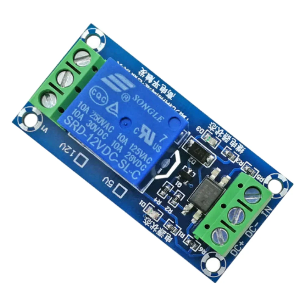 XH-M213 5V Relay Module 1 Channel Optocoupler Isolation Relay Board High Level Trigger Relay Switch Module
XH-M213 5V Relay Module 1 Channel Optocoupler Isolation Relay Board High Level Trigger Relay Switch Module
