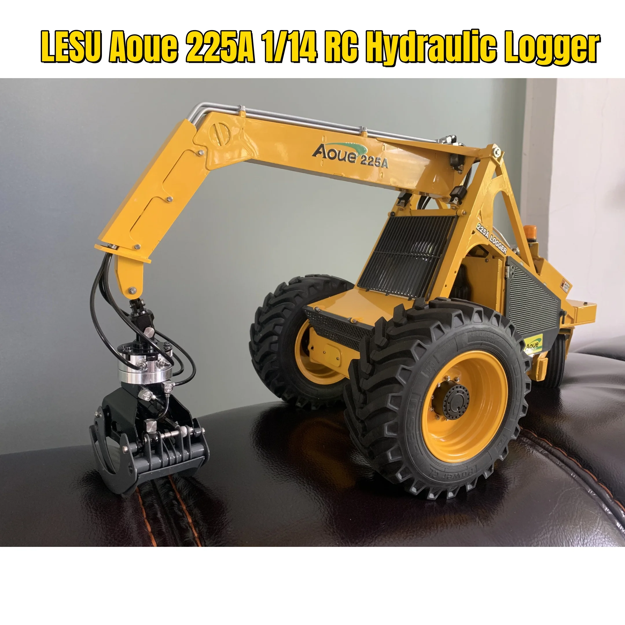 LESU 225A 1/14 RC Hydraulic Logger AOUE 225A Crank Boom 3-wheel Timber Logging Equipment Radio Control Car Vehicle Toy Model
LESU 225A 1/14 RC Hydraulic Logger AOUE 225A Crank Boom 3-wheel Timber Logging Equipment Radio Control Car Vehicle Toy Model