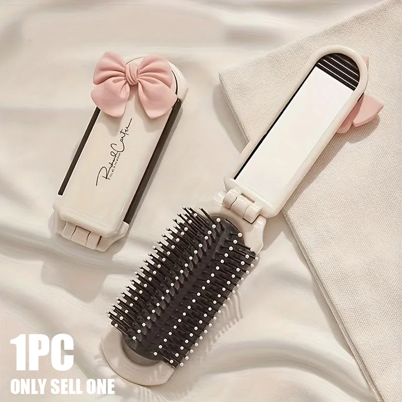 Compact Hand Mirror with Folding Comb, Anti-static Hair Grooming Tool, Portable Beauty Accessory for Women Going Out
Compact Hand Mirror with Folding Comb, Anti-static Hair Grooming Tool, Portable Beauty Accessory for Women Going Out