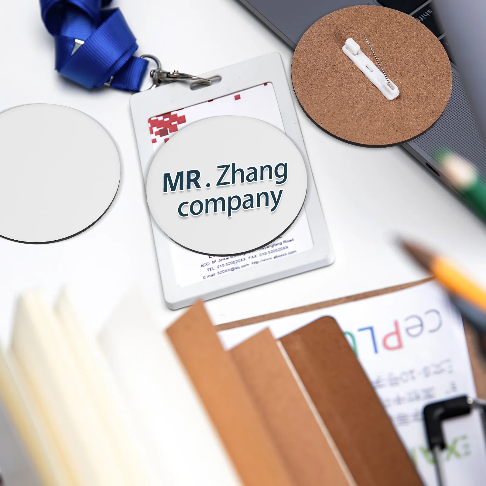 30Pcs Personalized Work Name Badges Sublimation Blanks Business Tags for Conferences Office Events DIY Identification
30Pcs Personalized Work Name Badges Sublimation Blanks Business Tags for Conferences Office Events DIY Identification