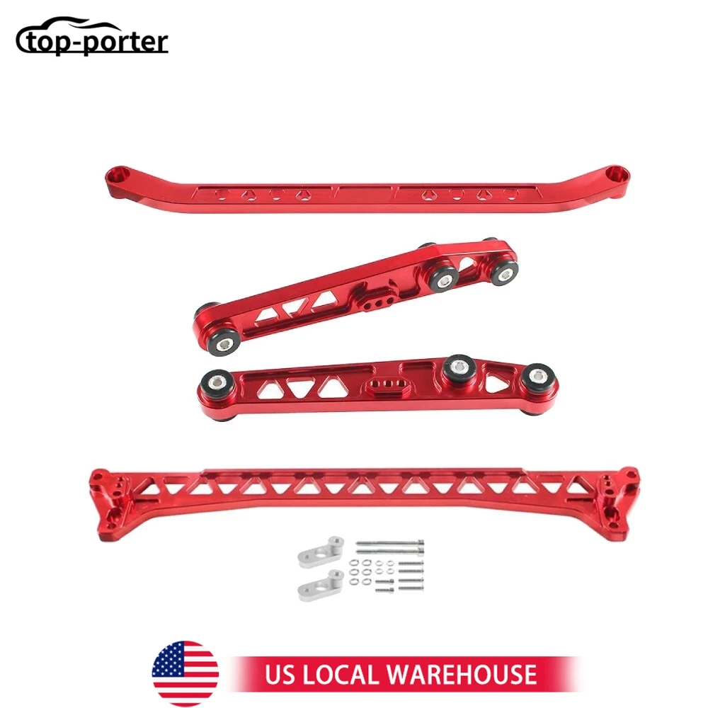 Задний нижний рычаг управления, комплект кронштейнов подрамника для двигателя EF/EG/DC для 92-95 Honda Civic EG Red
Задний нижний рычаг управления, комплект кронштейнов подрамника для двигателя EF/EG/DC для 92-95 Honda Civic EG Red