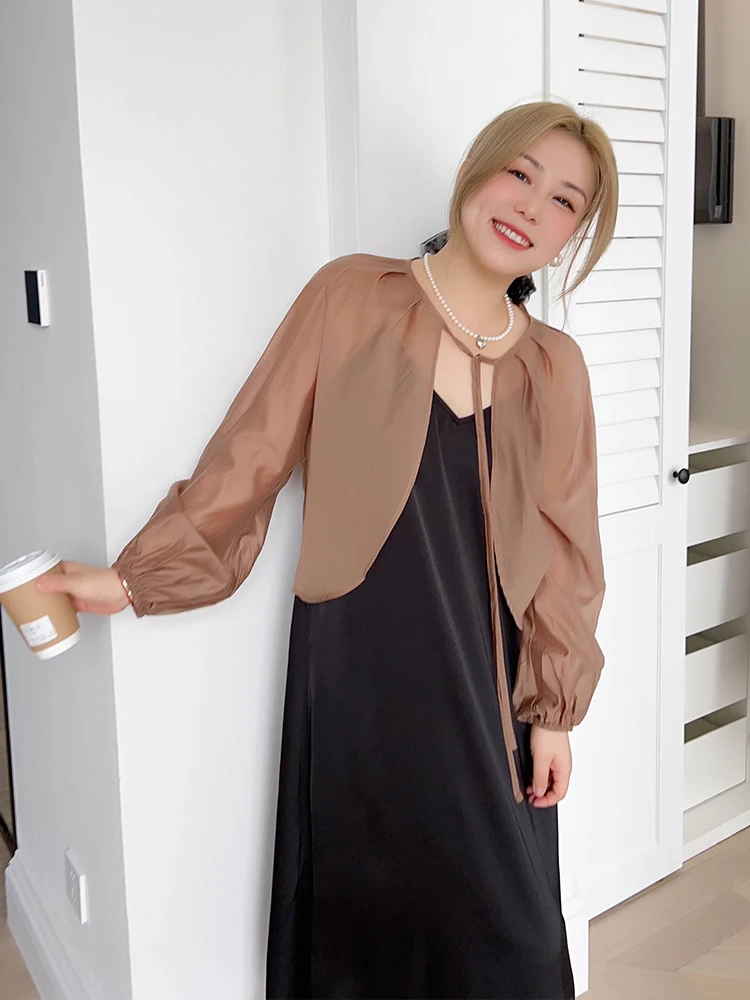 Vogana Original Large Size ort Tie Dye Sun Protection Top Summer round Arc Silk Long Sve Thin Open Cardigan Women's Faion
Vogana Original Large Size ort Tie Dye Sun Protection Top Summer round Arc Silk Long Sve Thin Open Cardigan Women's Faion