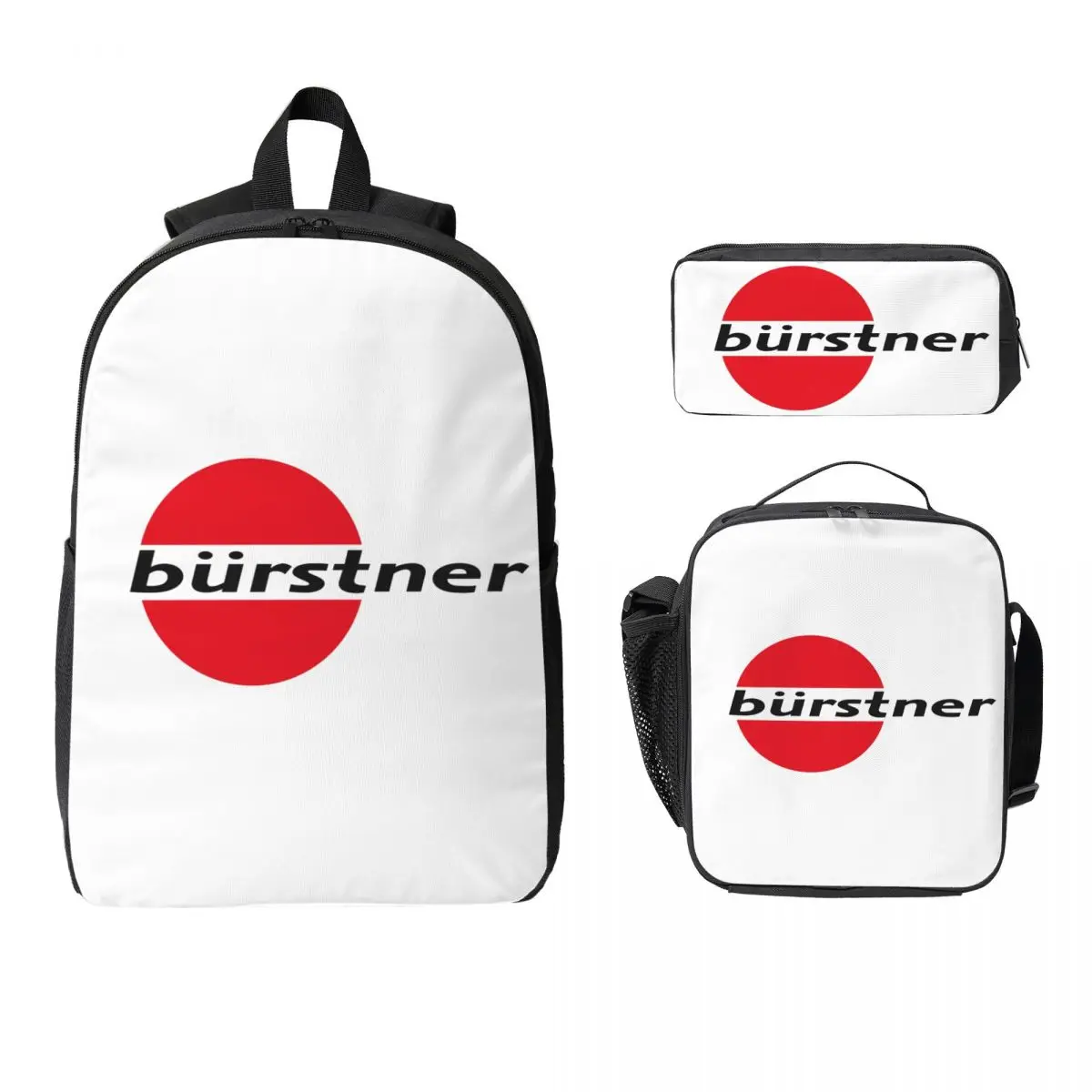 Burstner Logo Backpack Student Boys Girls BookBag School Bag Computer Shoulder Bags 3ps Insulated Lunch Bag Pencil Case
Burstner Logo Backpack Student Boys Girls BookBag School Bag Computer Shoulder Bags 3ps Insulated Lunch Bag Pencil Case