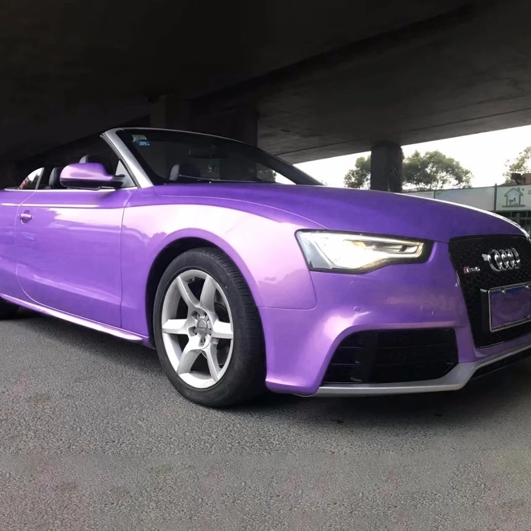 Delution Lavender Gold Car Wrap Vinyl Chameleon Purple Color Changing Wrapping Film Self Adhesive 1.52*18M Roll Air Bubble Free
Delution Lavender Gold Car Wrap Vinyl Chameleon Purple Color Changing Wrapping Film Self Adhesive 1.52*18M Roll Air Bubble Free