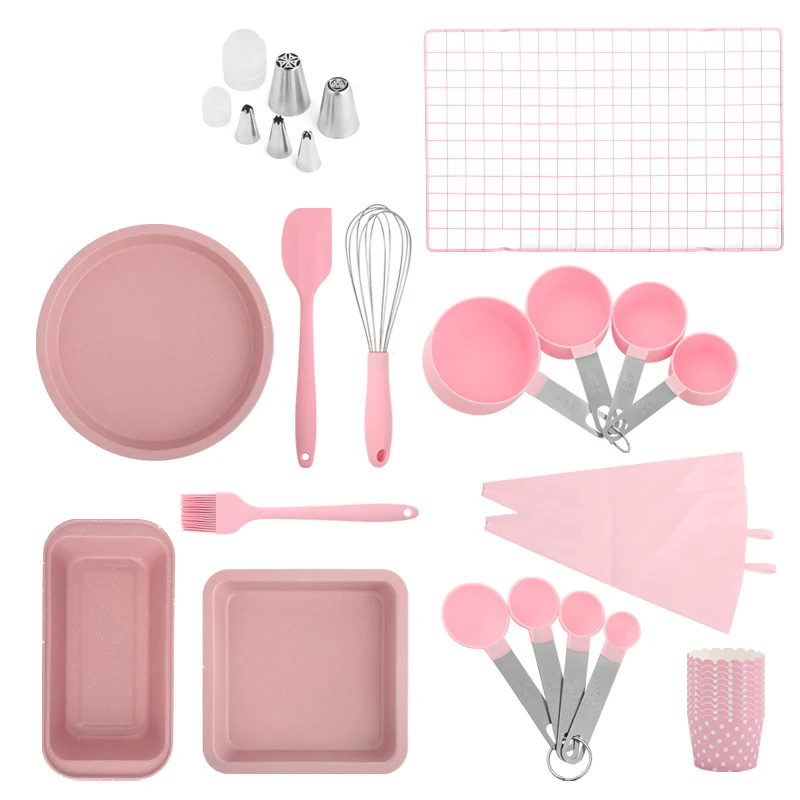 Полный набор форм для выпечки для начинающих и взрослых, набор инструментов для выпечки, кондитерские инструменты, аксессуары для выпечки, набор инструментов для украшения торта
Полный набор форм для выпечки для начинающих и взрослых, набор инструментов для выпечки, кондитерские инструменты, аксессуары для выпечки, набор инструментов для украшения торта