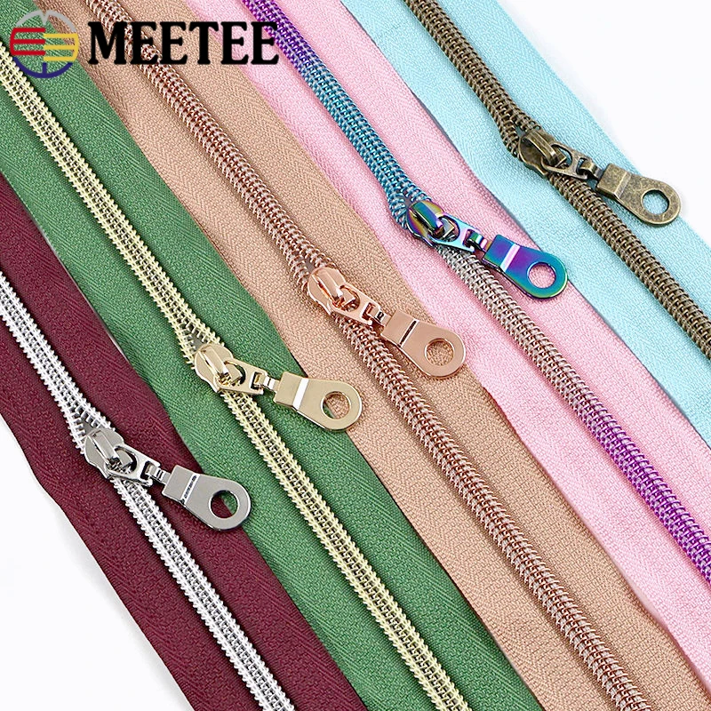 2/5/10M 5# Nylon Zipper for Sewing Coil Zip Sliders Garment Replace Zips Puller Bag Closure Zippers Repair Kit DIY Accessories
2/5/10M 5# Nylon Zipper for Sewing Coil Zip Sliders Garment Replace Zips Puller Bag Closure Zippers Repair Kit DIY Accessories