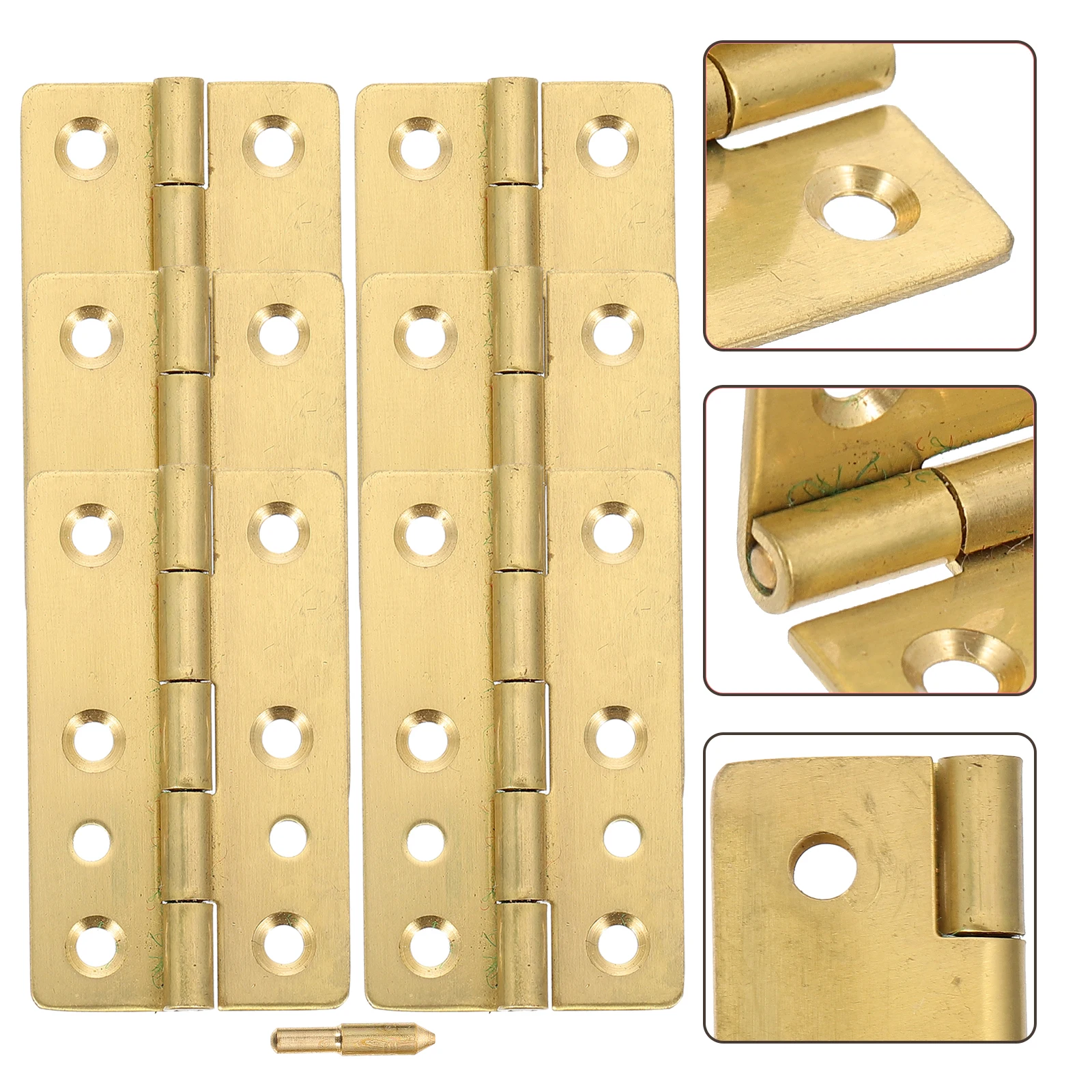 6pcs Small Piano 2 Inch Folding Door For Cabinet Lids Toolboxes Jewelry Boxes Wood Boxes Repair Replacement Rust Proof Gold
6pcs Small Piano 2 Inch Folding Door For Cabinet Lids Toolboxes Jewelry Boxes Wood Boxes Repair Replacement Rust Proof Gold