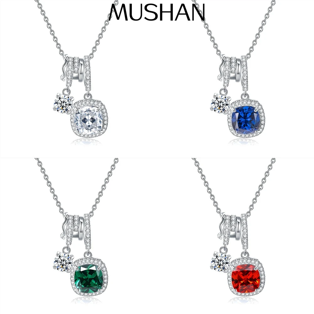MuShan Jewelry 925 Sterling Silver Necklace Pendant Chain HCD Gemstones Anniversary Gift Daughter Gift Women Necklaces Jewelry
MuShan Jewelry 925 Sterling Silver Necklace Pendant Chain HCD Gemstones Anniversary Gift Daughter Gift Women Necklaces Jewelry