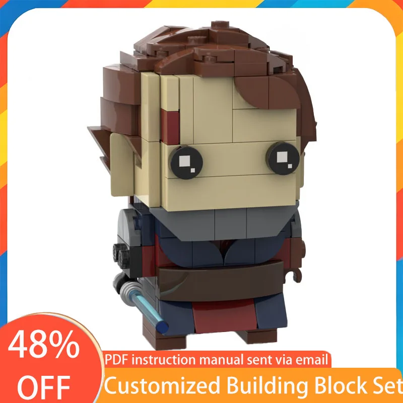 184 Parts Popular Game Character Series Space Knight MOC Customize Modular Building Block Creative Design DIY Toy Birthday Gift
184 Parts Popular Game Character Series Space Knight MOC Customize Modular Building Block Creative Design DIY Toy Birthday Gift