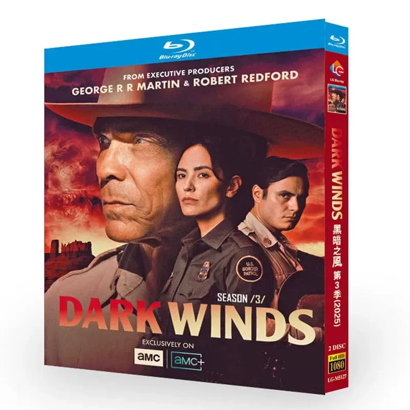 BD Blu-ray High Definition American TV Series Dark Winds Season 3 Dark Winds 2-Disc Box
BD Blu-ray High Definition American TV Series Dark Winds Season 3 Dark Winds 2-Disc Box