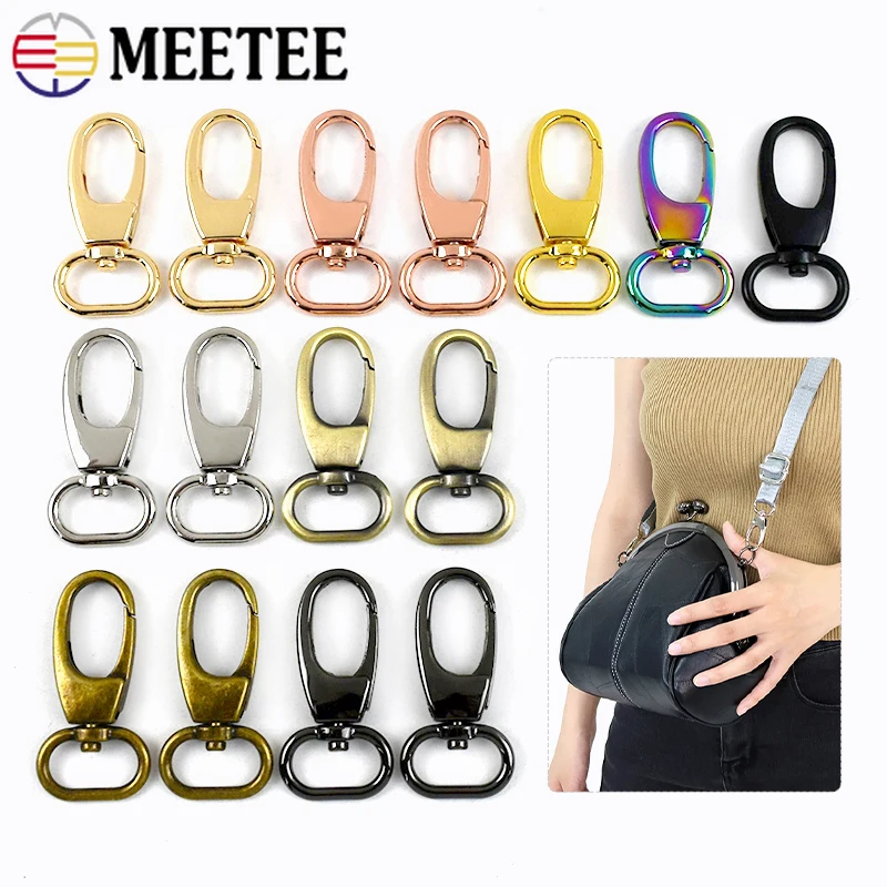 Meetee 5/10/20Pcs 20mm Metal Buckles for Bag Strap Swivel Lobster Clasps Dog Collar Trigger Snap Clip Hook Hardware Accessories
Meetee 5/10/20Pcs 20mm Metal Buckles for Bag Strap Swivel Lobster Clasps Dog Collar Trigger Snap Clip Hook Hardware Accessories
