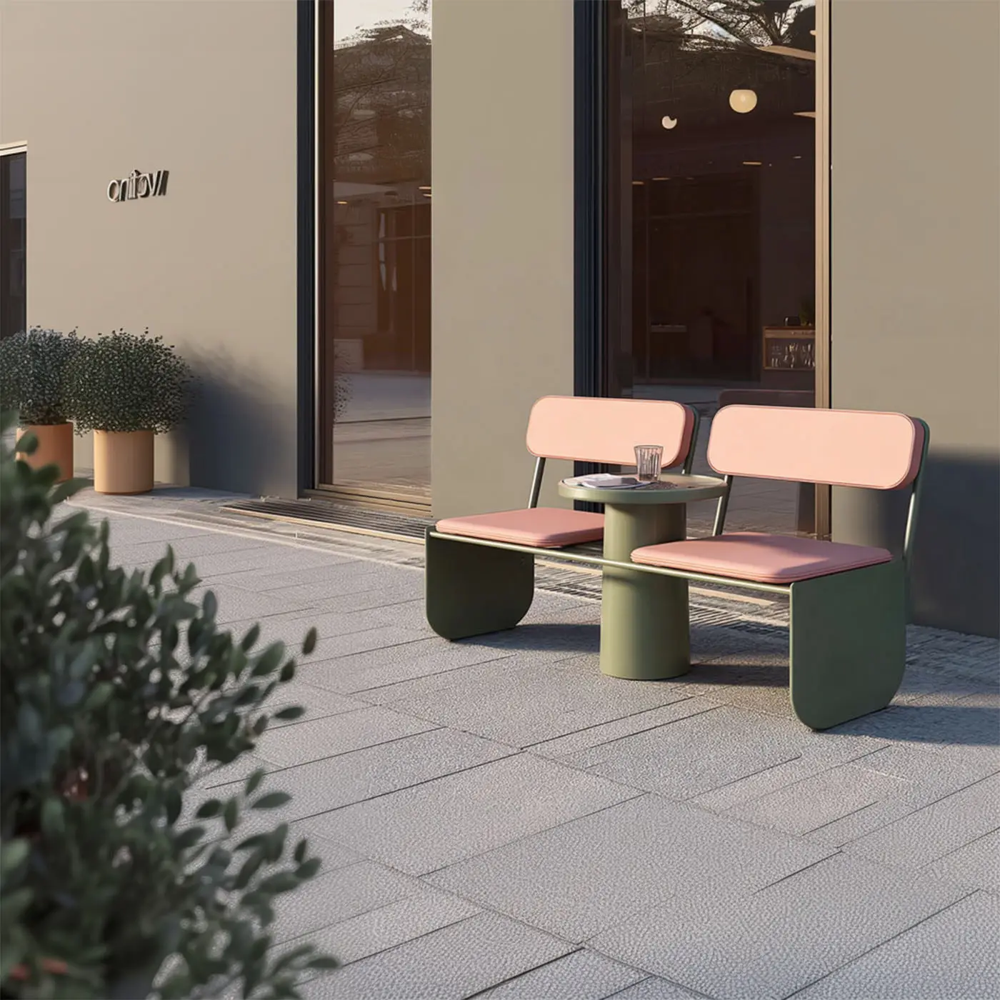 Hxl outdoor leisure iron bench dining set - commercial outdoor furniture combination
Hxl outdoor leisure iron bench dining set - commercial outdoor furniture combination