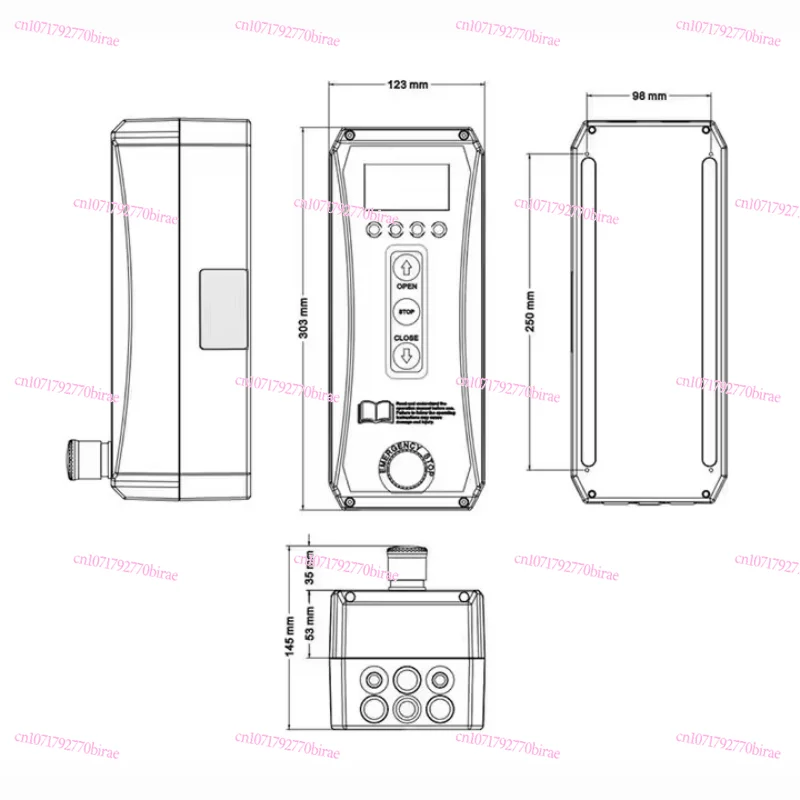 Промышленные высокоскоростные дверные системы: серводвигатель премиум-класса и прецизионный контроллер Автоматическая дверная оперь
Промышленные высокоскоростные дверные системы: серводвигатель премиум-класса и прецизионный контроллер Автоматическая дверная оперь