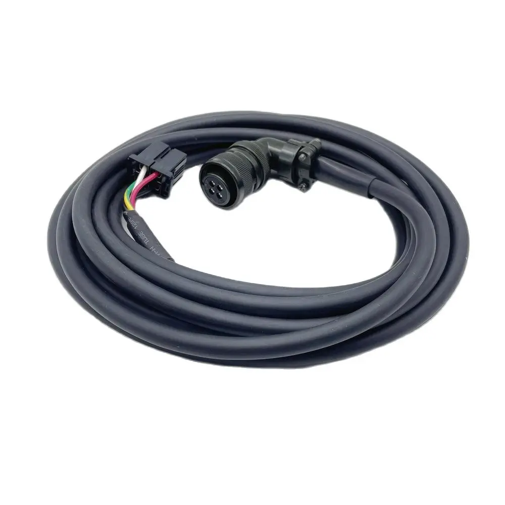 5M 10M Length Cable Servo Motor Power Line with 18-10S 4-core Connector for Fanuc A06B-0235-B502 Motor
5M 10M Length Cable Servo Motor Power Line with 18-10S 4-core Connector for Fanuc A06B-0235-B502 Motor