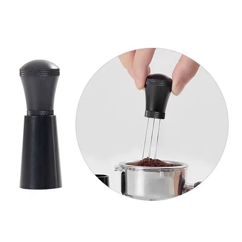 *A25M WDT Espresso Distribution Tools - 53mm Stainless Steel Coffee Distributor with 0.35mm Needles Stirrer & 1 Coffee Scoop
*A25M WDT Espresso Distribution Tools - 53mm Stainless Steel Coffee Distributor with 0.35mm Needles Stirrer & 1 Coffee Scoop