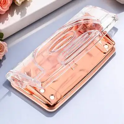 Rose Gold Office Hole Puncher Small Exquisite Design Effortless Punching on Various Materials Perfect for Planner Scrapbooking
Rose Gold Office Hole Puncher Small Exquisite Design Effortless Punching on Various Materials Perfect for Planner Scrapbooking