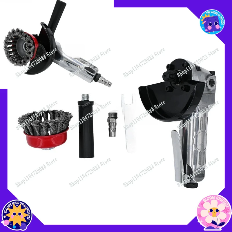 Pneumatic derusting brush Pneumatic wire brush MAG-9000 sander Industrial grade derusting brush Handheld IMPA592071
Pneumatic derusting brush Pneumatic wire brush MAG-9000 sander Industrial grade derusting brush Handheld IMPA592071
