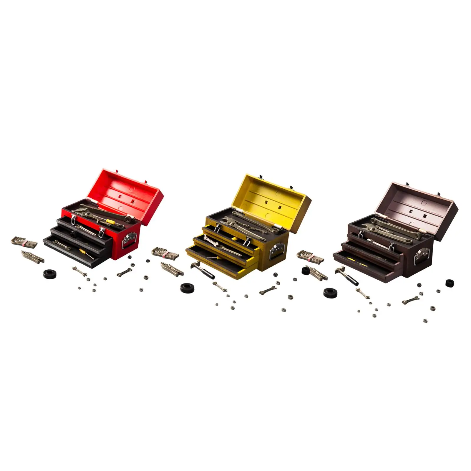 1/6 Scale Tool Case Tools Storage, Pretend Play Toy, Handmade Toys Mini Furniture for 12" Doll Model Action Figures
1/6 Scale Tool Case Tools Storage, Pretend Play Toy, Handmade Toys Mini Furniture for 12" Doll Model Action Figures