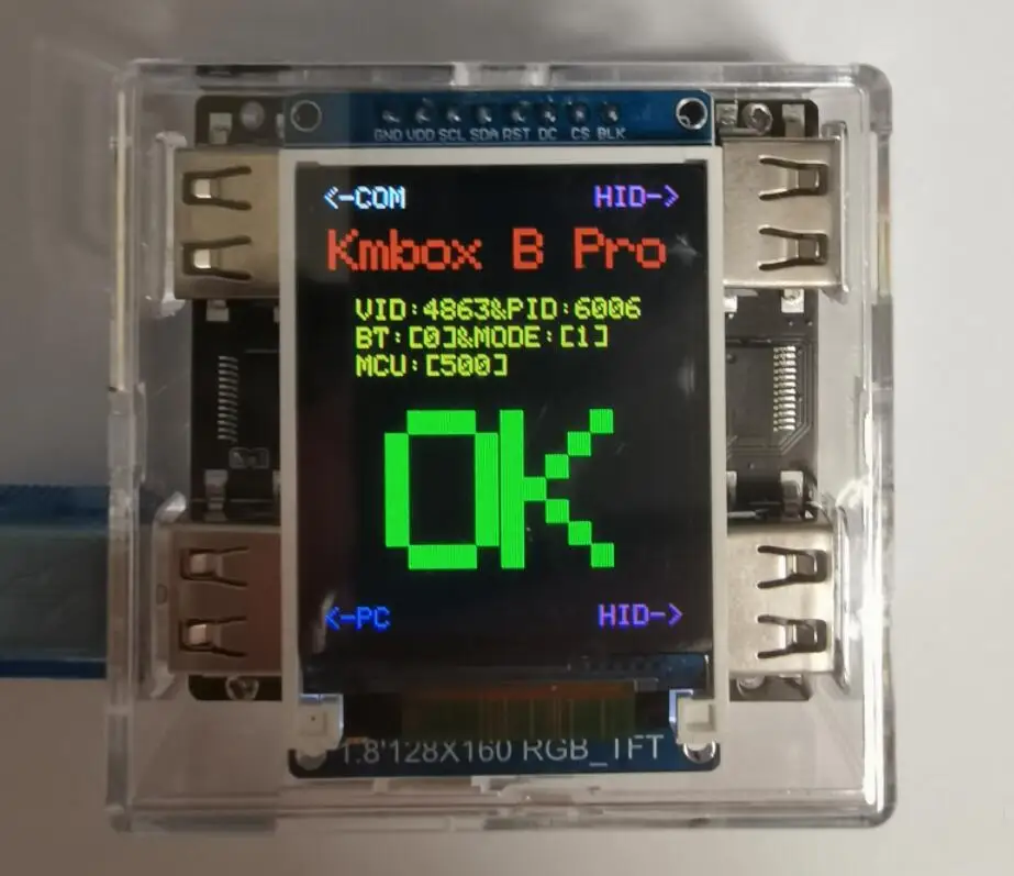 KMBOX AB board keyboard and mouse macro b + bpro expansion converter physical peripheral USB chip python development board
KMBOX AB board keyboard and mouse macro b + bpro expansion converter physical peripheral USB chip python development board