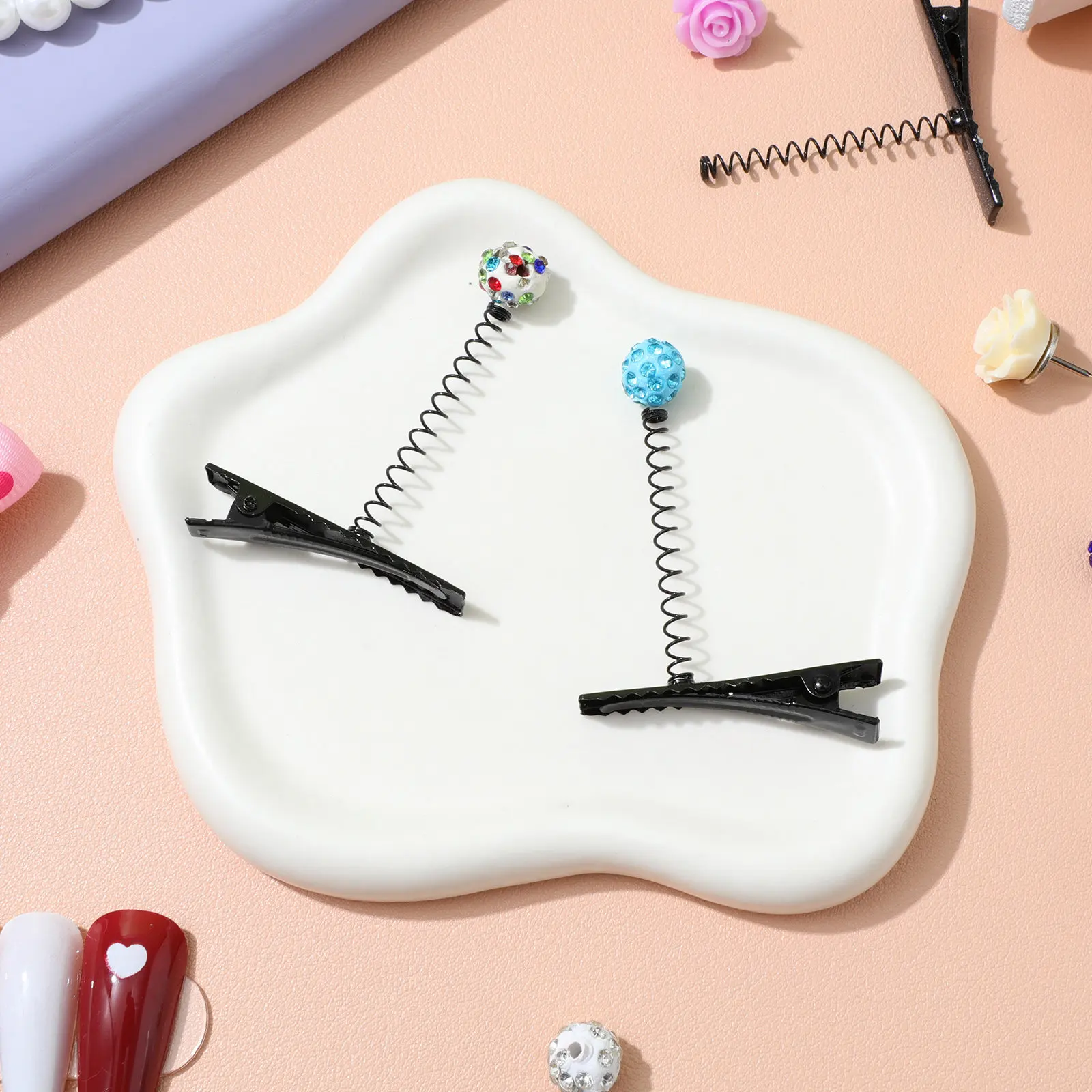 100pcs Duck Bill Clips Spring Duckbill Clip for diy Hairpin making Metal Alligator Hairpins with Spring Hair Styling Accessories
100pcs Duck Bill Clips Spring Duckbill Clip for diy Hairpin making Metal Alligator Hairpins with Spring Hair Styling Accessories