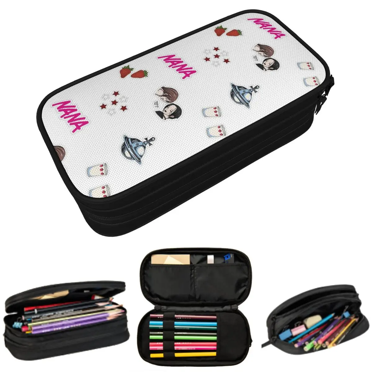 Nana Osaki Komatsu Shinichi Anime Pencil Case for Studen School Pen Box Pencil Bag Stationery Supplies Pen Holder Bag
Nana Osaki Komatsu Shinichi Anime Pencil Case for Studen School Pen Box Pencil Bag Stationery Supplies Pen Holder Bag