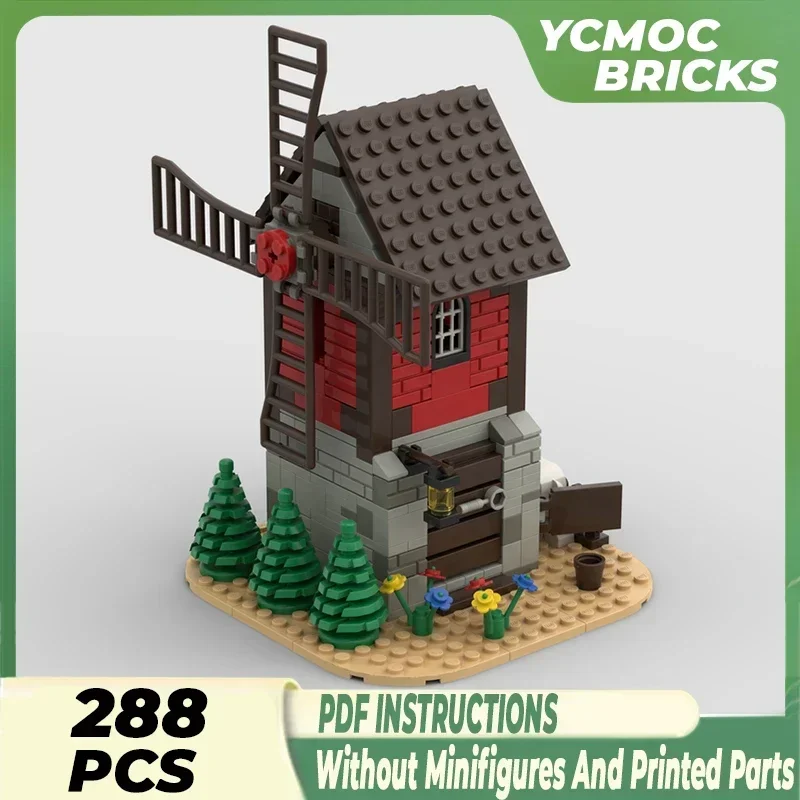 Средневековая модель с видом на улицу Moc, строительные кирпичи, фермерская ветряная мельница, технология, модульные блоки, подарок, рождественские игрушки, наборы «сделай сам», сборка 
Средневековая модель с видом на улицу Moc, строительные кирпичи, фермерская ветряная мельница, технология, модульные блоки, подарок, рождественские игрушки, наборы «сделай сам», сборка