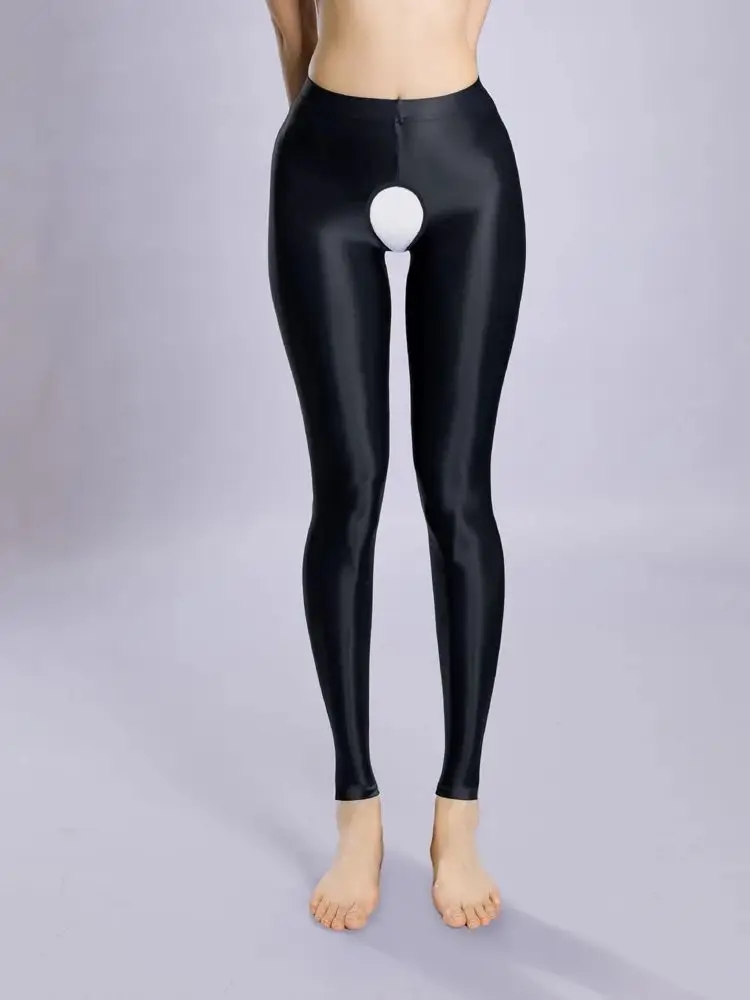 M-XL Glossy Shiny Crotchless Open Crotch Legging Tights Collant Strumpfhose Sexy Fitness Leggings Nylon Pencil Pants Trousers
M-XL Glossy Shiny Crotchless Open Crotch Legging Tights Collant Strumpfhose Sexy Fitness Leggings Nylon Pencil Pants Trousers